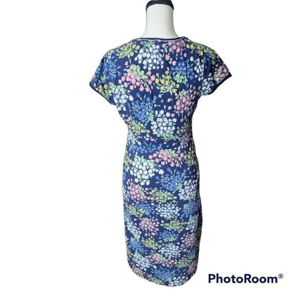 Boden Floral Print Mini Dress. Size 6. - Picture 4 of 9